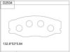 ASIMCO KD2534 Brake Pad Set, disc brake